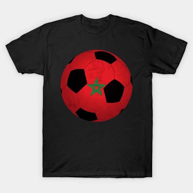 Soccer, Moroccan  soccer design, Morocco Flag T-Shirt by maro_00